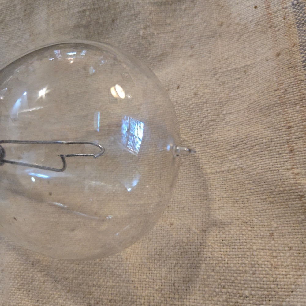 VTG Westinghouse Mazda Street Light Bulb 1915 Clear Glass Brass Base Antique USA - Picture 9 of 9